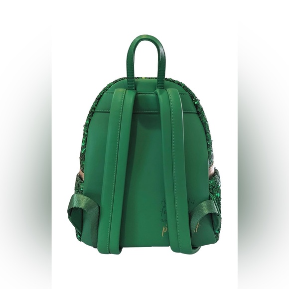 ❤️ HOST PICK ❤️ Tinkerbell Green Sequin Mini Double Strap Shoulder Bag - Picture 6 of 11